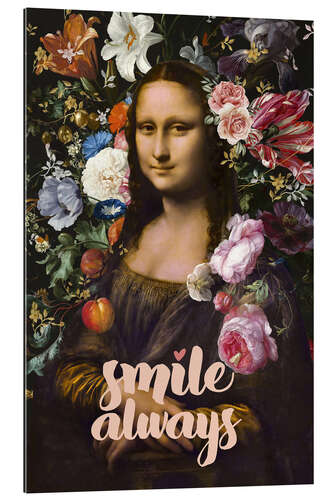 Galleritryk Smile Always, Mona Lisa