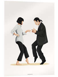 Acrylic print Pulp Fiction Dance - Nour Tohme