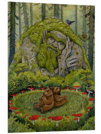 Hartschaumbild Schlaflied - Léa Chaillaud