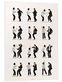 Foam board print Pulp Fiction Twist