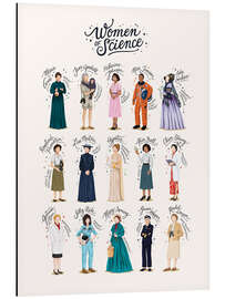 Magnettafel Women of Science