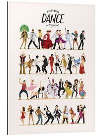 Magnettafel Everybody Dance Now