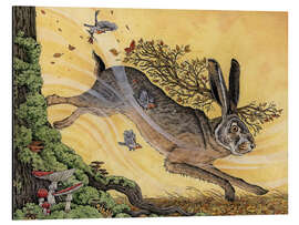 Tableau en aluminium Autumn Wind - Léa Chaillaud