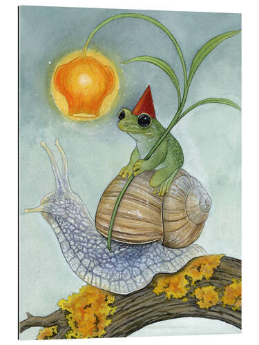 Gallery print Onward on the snail