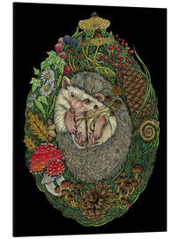 Tableau en aluminium While you slept - Léa Chaillaud