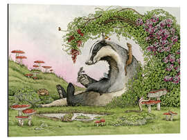 Magnettafel Am Rande der Wiese