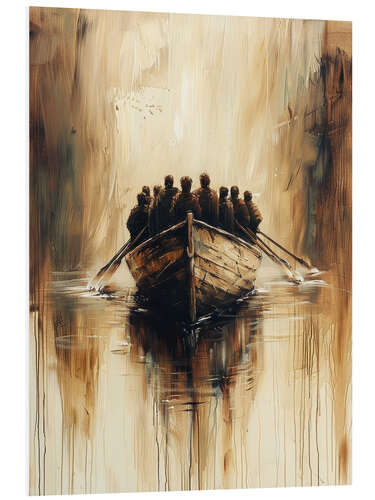 Cuadro de PVC Sailing with the Savior