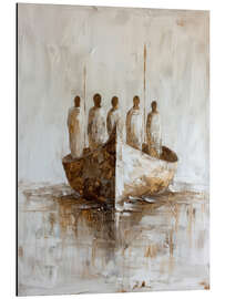 Magnettafel Segeln in die Gelassenheit