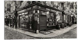 Gallery print Street with pubs, Temple Bar, Dublin I