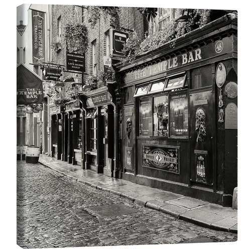 Lienzo Street with pubs, Temple Bar, Dublin II