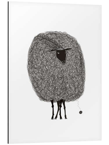 Aluminium print Big Sheep