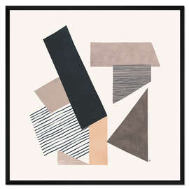 Gerahmter Kunstdruck Meditation