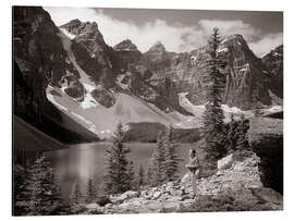 Cuadro de aluminio 1960s at Moraine Lake, Banff National Park, Canada