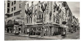 Tableau en plexi-alu View of bar, Dublin, Ireland