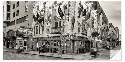 Autocolante decorativo View of bar, Dublin, Ireland