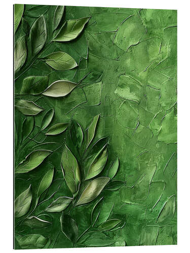 Quadro em plexi-alumínio Green Dreams