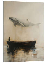 Gallery print Flying Whale