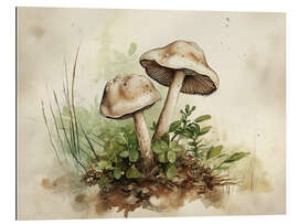 Gallery print Woodland Mushrooms