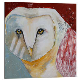 Gallery print A mystical owl queen