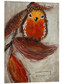Obraz na szkle akrylowym Flow of life Robin - Micki Wilde