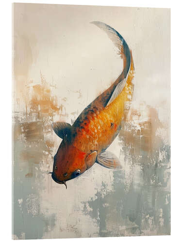 Acrylic print Goldfish