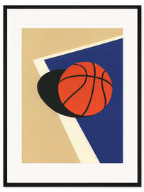 Gerahmter Kunstdruck Oakland Basketball Team