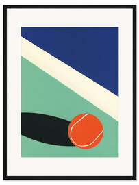 Gerahmter Kunstdruck Arizona Tennis Club