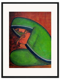 Gerahmter Kunstdruck Mutter und Kind