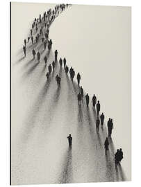 Magnettafel Die Menge