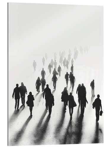 Gallery print Walking People