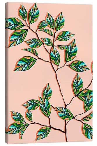 Canvas print Peach Fuzz Botanical