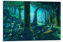 Magnettafel Alter Kodama-Wald