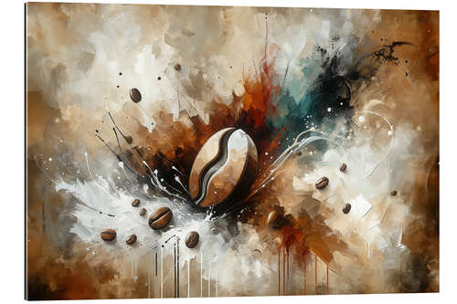 Gallery print Abstract composition coffee bean