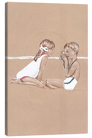 Canvas print Beach games - Layla Oz