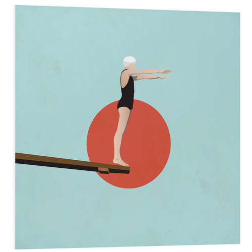 Tableau en PVC Diving board