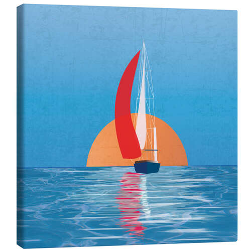 Canvas print Adrift with summer breeze