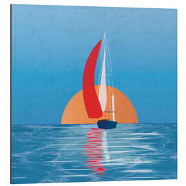 Magnettafel Mit der Sommerbrise