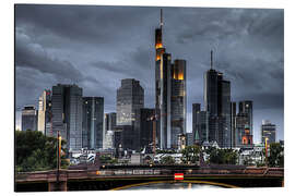 Magnettafel Skyline Frankfurt am Main III