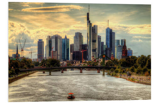 Obraz na PCV Skyline Frankfurt am Main II