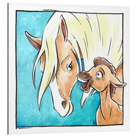 Magnettafel Wildpferdeleben I