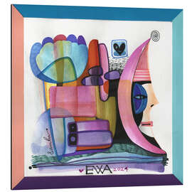 Magnettafel Puppet pranks - Moon