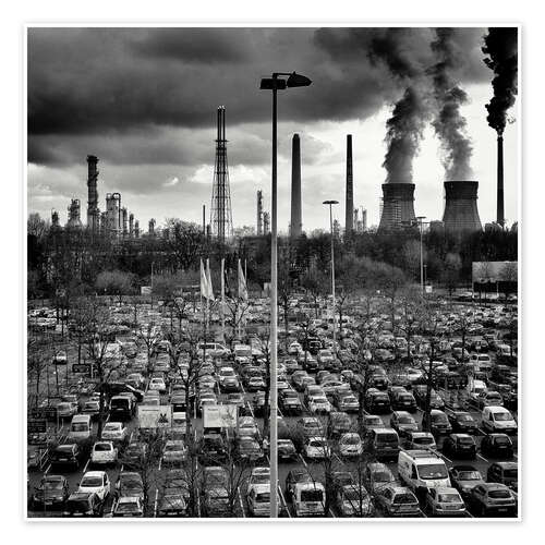 Poster Wesseling, Rhineland Refinery