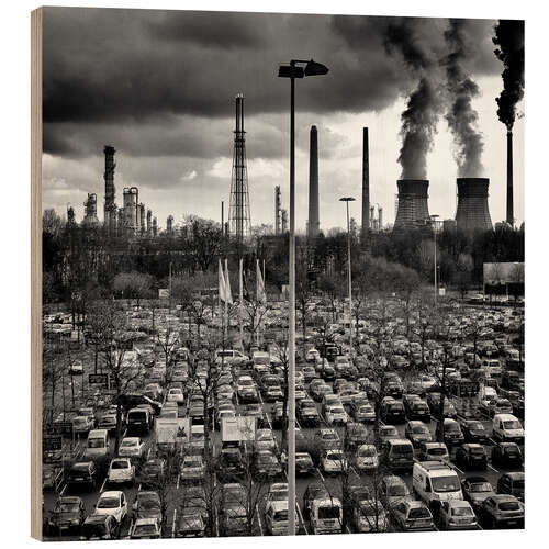 Tableau en bois Wesseling, Rhineland Refinery