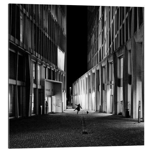 Gallery print Person with Dog, Jean Mannet Str, Berlin