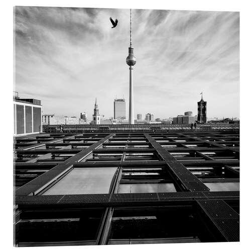 Akryylilasitaulu View of the Television Tower, Berlin