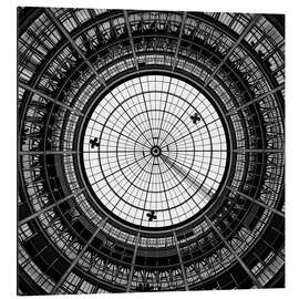 Aluminium print Inner Courtyard, Looking Up, Koppenstr., Berlin