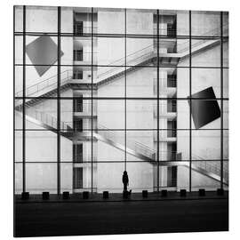 Magnettafel Begeisterung der Architektur