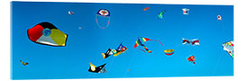 Akrylbilde Flying kites