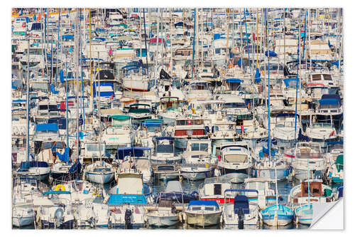 Selvklebende plakat Vieux-Port, Marseille, France II