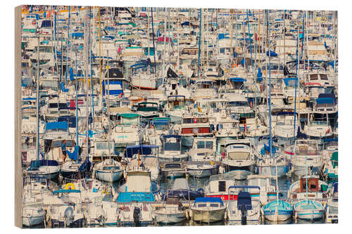 Stampa su legno Vieux-Port, Marseille, France II